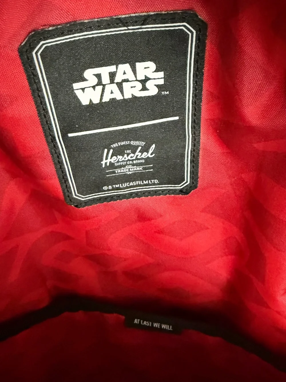 Herschel x Star Wars Darth Maul Phantom Menace 25th Anniversary Backpack